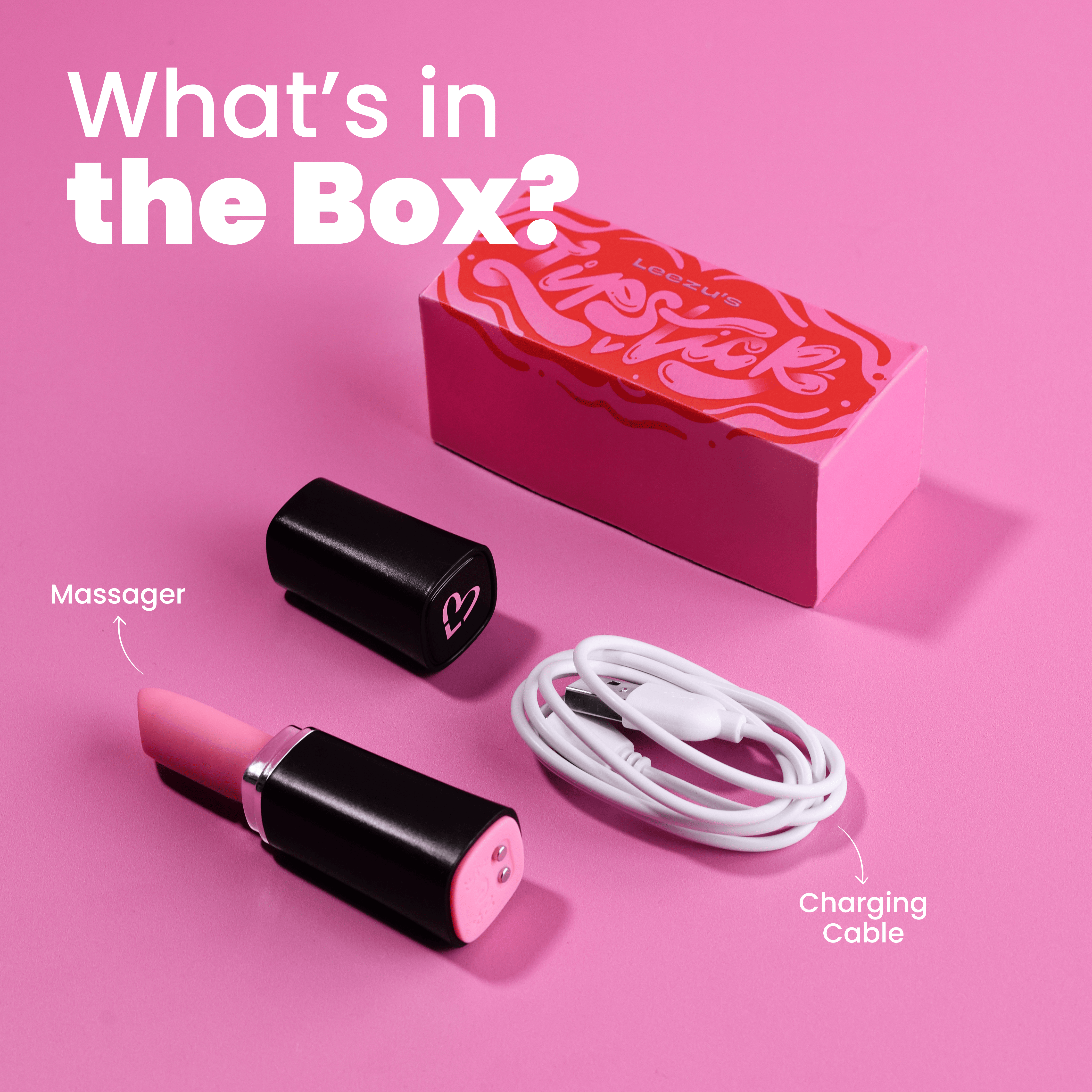 Lipstick Vibrator | Mini Personal Massager for Women Lipstick Vibrator | Mini Personal Massager for Women
