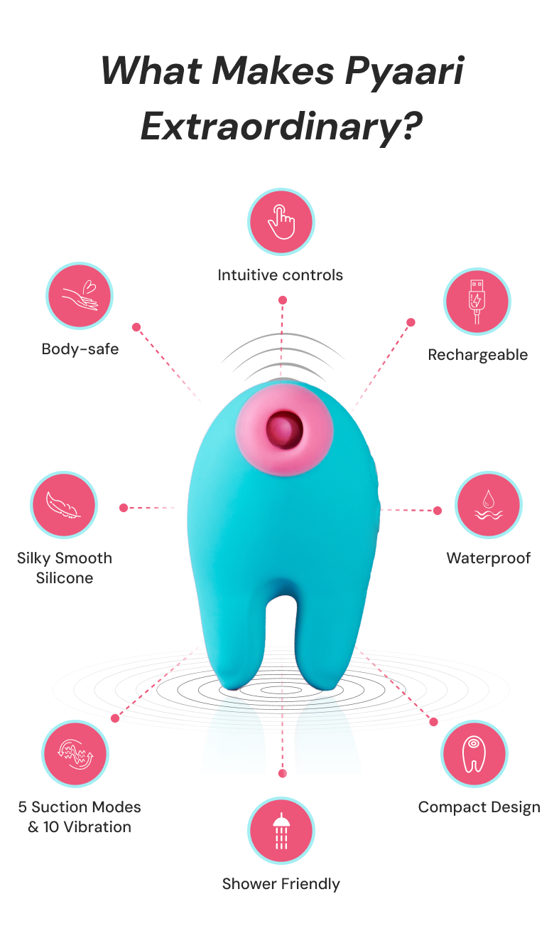 pyaari suction massager for women